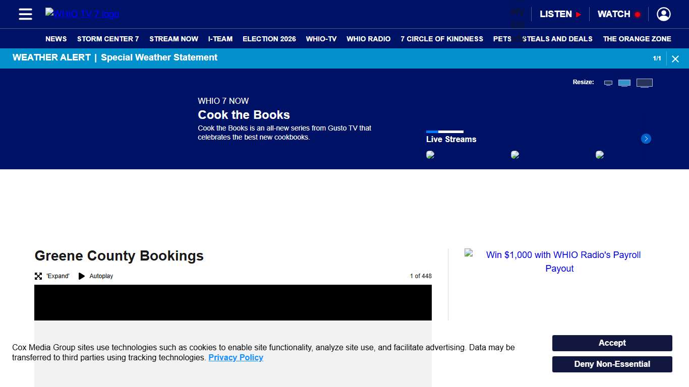 Greene County Inmates – WHIO TV 7 and WHIO Radio